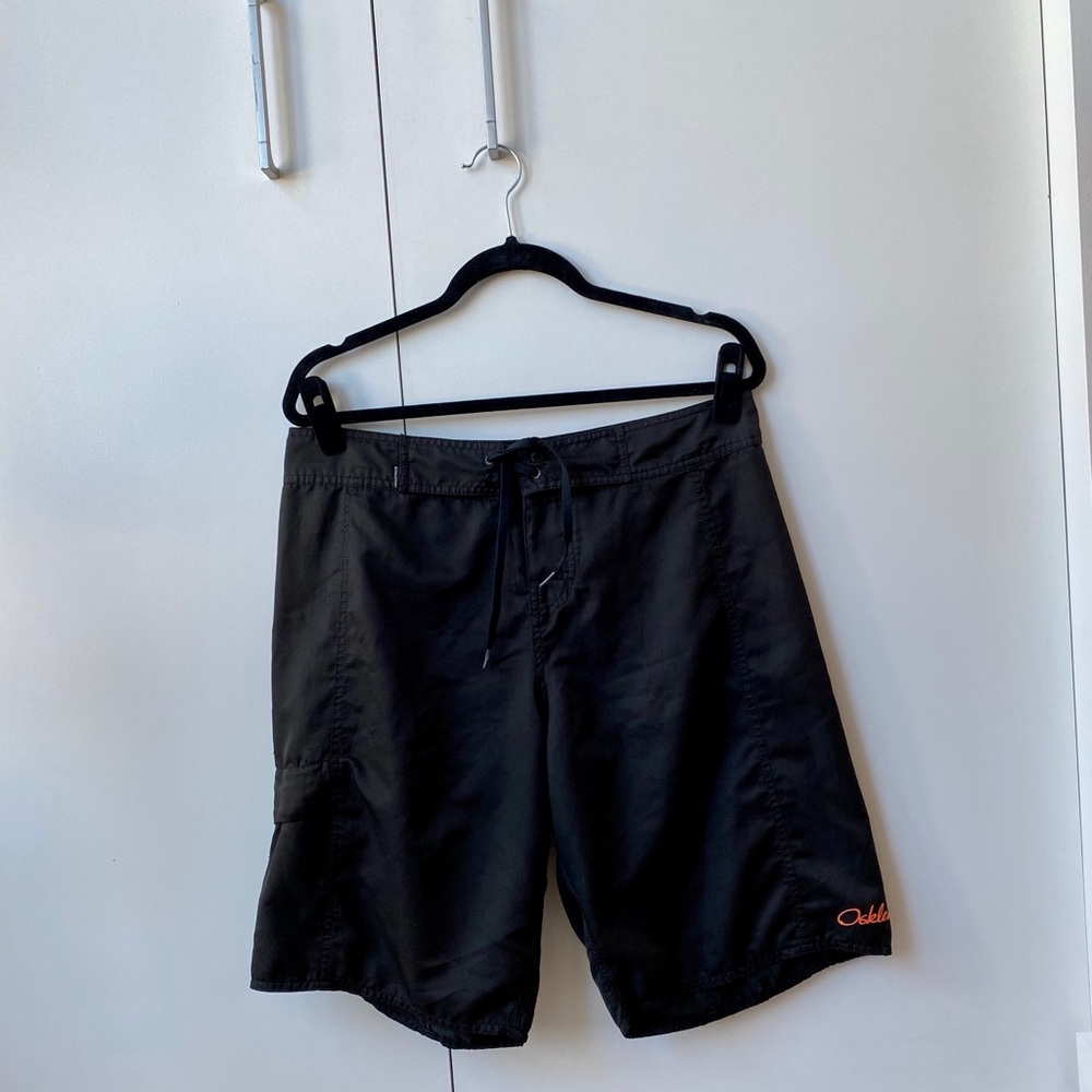 Men’s Osklen Surfing Board Shorts, Black